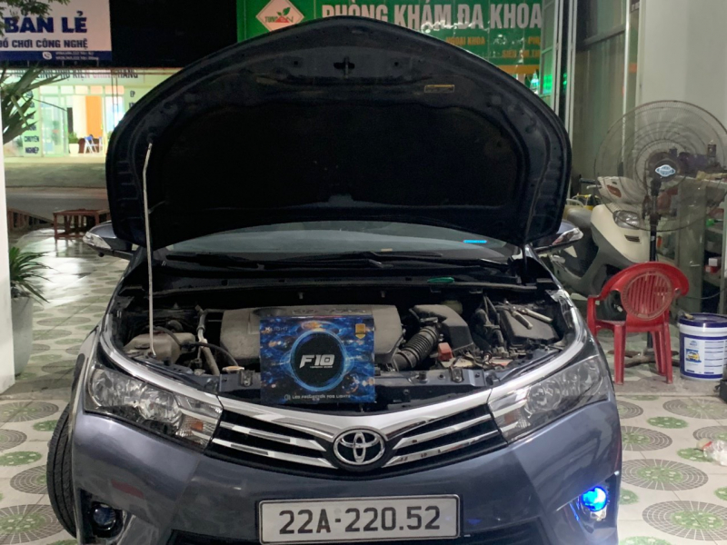 Độ đèn nâng cấp ánh sáng TOYOTA	 